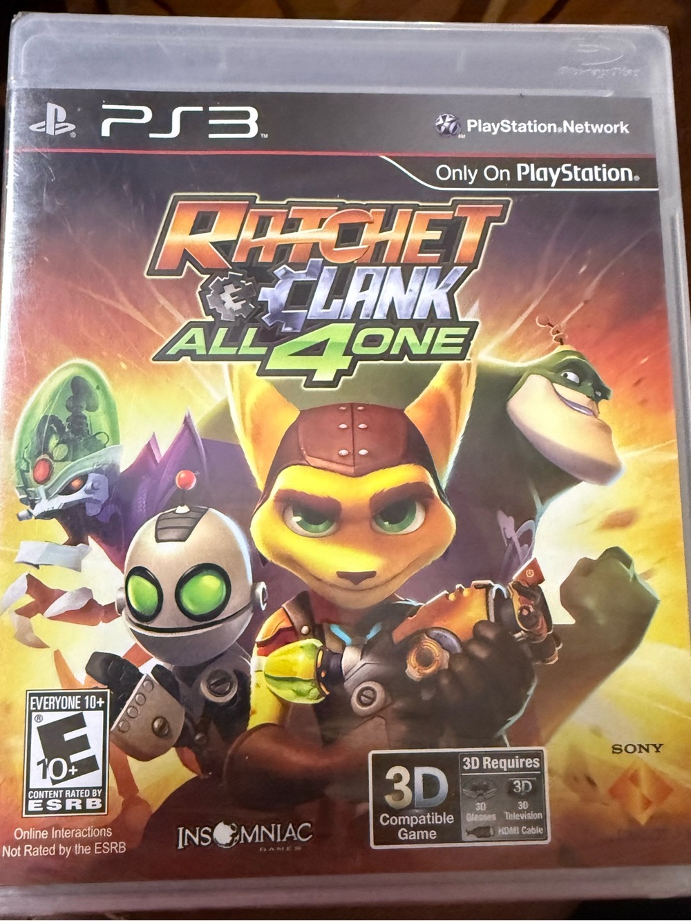 Ratchet & Clank: All 4 One (Sony PlayStation 3) PS3 Co-Op Online 3D 2011